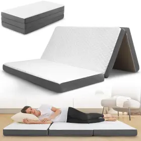 850051970186 CONTOUR COMFORT Folding Mattress Memory Foam Bed