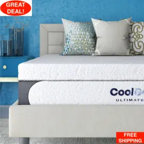 51471497 COOL GEL Queen Cooling Memory Foam Orthopedic