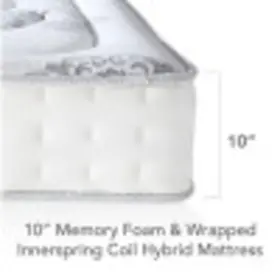 849986009252 COOL GEL Classic Decker Memory Foam Innerspring #3