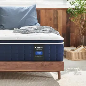 445027995978 COOLVIE Twin Mattress Firm Box Hybrid