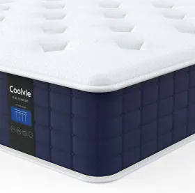 445053921958 COOLVIE Twin Mattress Hybrid Individual Pocke
