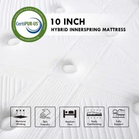 744759912800 COOLVIE Mattress Hybrid Pocketed Coils Gel #3