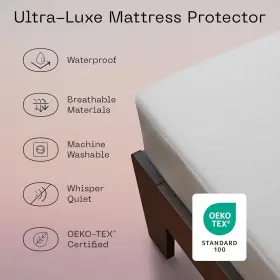 Bmp-queen COOP HOME GOODS Ultra Waterproof Mattress Protector #2