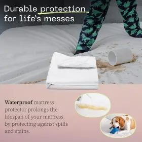 Bmp-queen COOP HOME GOODS Ultra Waterproof Mattress Protector #3