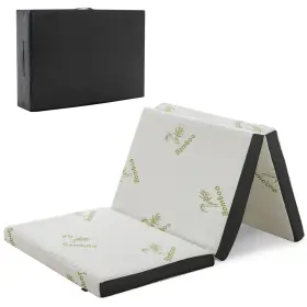 H312-SA8198 COSTWAY Twin Fold Memory Foam Floor Mattress Bag