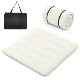 H426BE-KA8298 COSTWAY King Futon Mattress Sleeping Pad Lounge