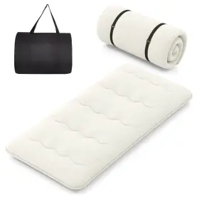 H426BE-TA8300 COSTWAY Twin Futon Mattress Sleeping Pad Lounge