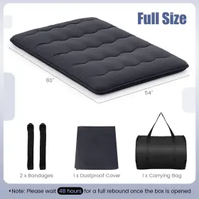 HCST05508 COSTWAY Futon Mattress Floor Pad Cover Bag #2