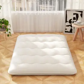 HU10426BE-F COSTWAY Futon Mattress Floor Sleeping Pad Cover #2
