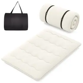 HU10426BE-F COSTWAY Futon Mattress Floor Sleeping Pad Cover