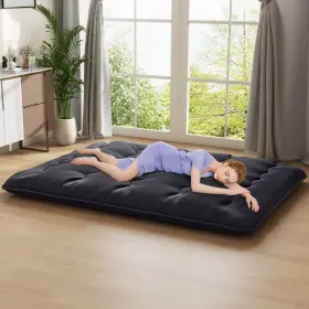 US-2HCST03659 COSTWAY Queen Futon Mattress Floor Pad Cover #3