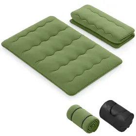 US-2HCST03661 COSTWAY Futon Mattress Floor Pad Cover Bag