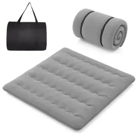 US-2HCST07351 COSTWAY King Futon Mattress Floor Pad Cover Bag