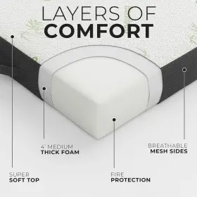 850014890179 COZZZI Trifold Mattress Floor Traveling Cover #3