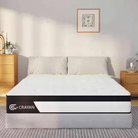 729767961040 CRAYAN Queen Mattress Box Memory Foam