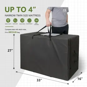 708210831062 CUDDLY NEST Folding Mattress Storage Bag Fold #3