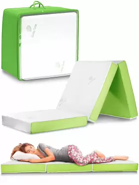 CF-TRI-FOLD-25-023 CUSHY FORM Folding Mattress Floor Bed