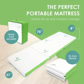 CF-TRI-FOLD-31-025 CUSHY FORM Floor Mattress Foam Camping Bed #2