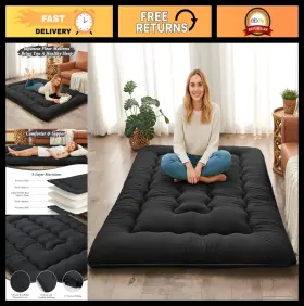 50621 DAICO Floor Mattress Futon Sleeping Pad Camping