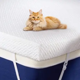 HT0200 DALUVENIX Memory Foam Mattress Topper Twin Gel Infused