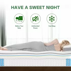 850043312147 DH DIGLANT HOME Mattress Hybrid Gel Memory Foam #2