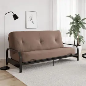 445010434446 DHP Futon Mattress Poly Filled Tufted Sofa Bed