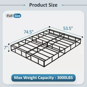 BS9I DIAOUTRO Box Spring Fabric Cover Noise Mattress #2