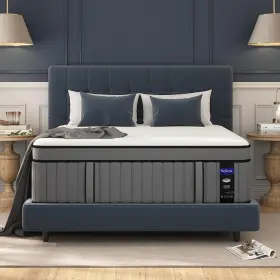 DB-12F DIFAME Mattress Gel Memory Foam Hybrid Firm Bed Mattr