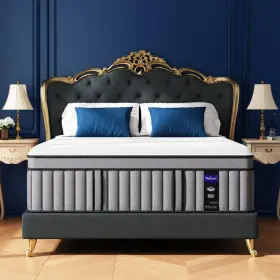 DIFAME14K DIFAME Cooling Gel Hybrid King Mattress Memory Foam