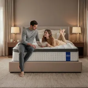 KL-002 DINBOOONLUX Queen Mattress Hybrid Mattresses Box Foam