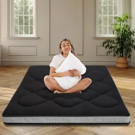 800689627136 DOCRED Futon Floor Mattress Queen Pad Tatami Mat