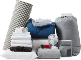 BUCK2-DCDP1-NNALY DORMCO Twin Dorm Bedding Nightfall Alloy