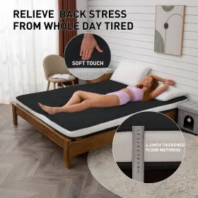 782751400857 DR.FUTON Floor Mattress Folding Roll Up Bed Mat #3
