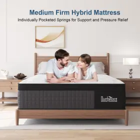 A-1214 DUCHESSZ Queen Mattress Hybrid Box Gel Memory Foam #2