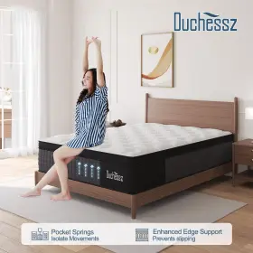 A-1214 DUCHESSZ Queen Mattress Hybrid Box Gel Memory Foam #3