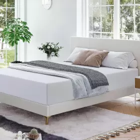 WHITE-6-T DYONERY Twin Mattress Tea Memory Foam Box #2