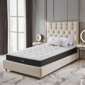 2R3TREHTTWEG EDX Twin Mattress Bed Base Frame College Dorm