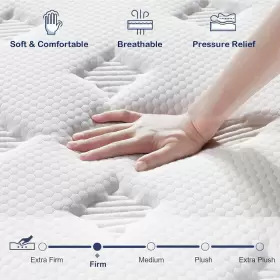 313098210290 EENSLEEP King Mattress Strengthen Firm Hybrid #3