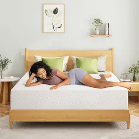 726084829718 EGOHOME Queen Memory Foam Mattress Cooling Tea