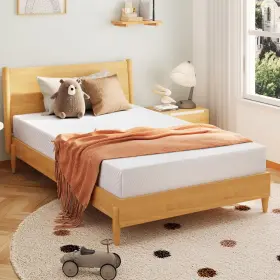 840418653715 EGOHOME Twin Memory Foam Mattress Bed Box