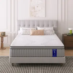 840418661598 EGOHOME Sleep King Hybrid Mattress Box Cooling