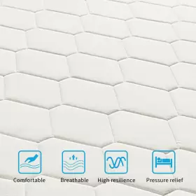 696544033118 EIUE Queen Hybrid Mattress Innerspring Memory #3