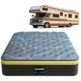 E062-SQ ELFREDA Queen Mattress Pillow Top Pocket Spring Rv Me