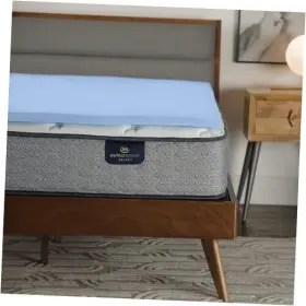12237 ELITE COMFORT SOLUTIONS Memory Foam Mattress Topper