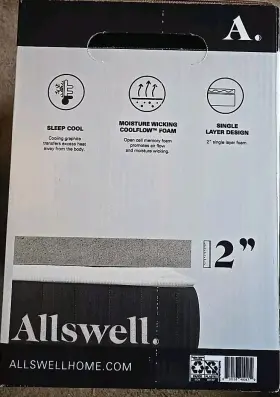 810118400179 ELITE COMFORT SOLUTIONS Allswell Memory Foam #2