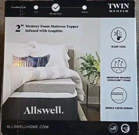810118400179 ELITE COMFORT SOLUTIONS Allswell Memory Foam