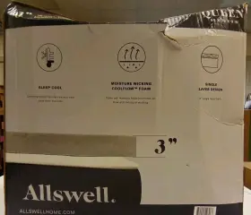 850005103066 ELITE COMFORT SOLUTIONS Allswell Memory Foam Box #3