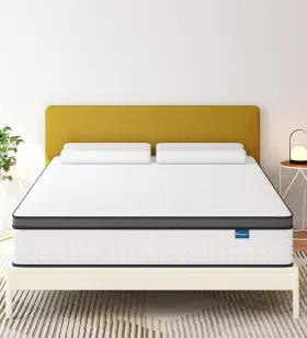 300481416742 ELITESPACE Queen Mattresses Box Memory Foam