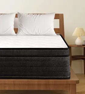 739713125945 ELITSPACE Queen Mattress Memory Foam Hybrid Bed