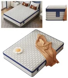 699963096320 ETSG Twin Mattress Gel Memory Box Roll Pack